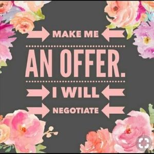 PRICES ARE NEGOTIABLE